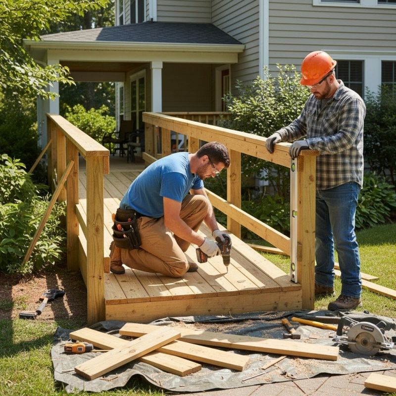 Handicap Ramp Repair in Littleton, CO