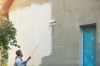 Painting a wall